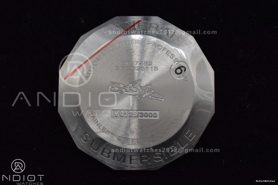 Black SBF Edition Rubber 437 Black P Strap DailyWear Best on Dial 1:1 Y PAM1229 0408